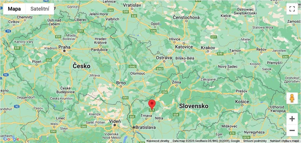 Mapa so sídlom spoločnosti